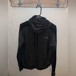 Under Armour cowl neck with drawstrings sweatshirt in great used condition